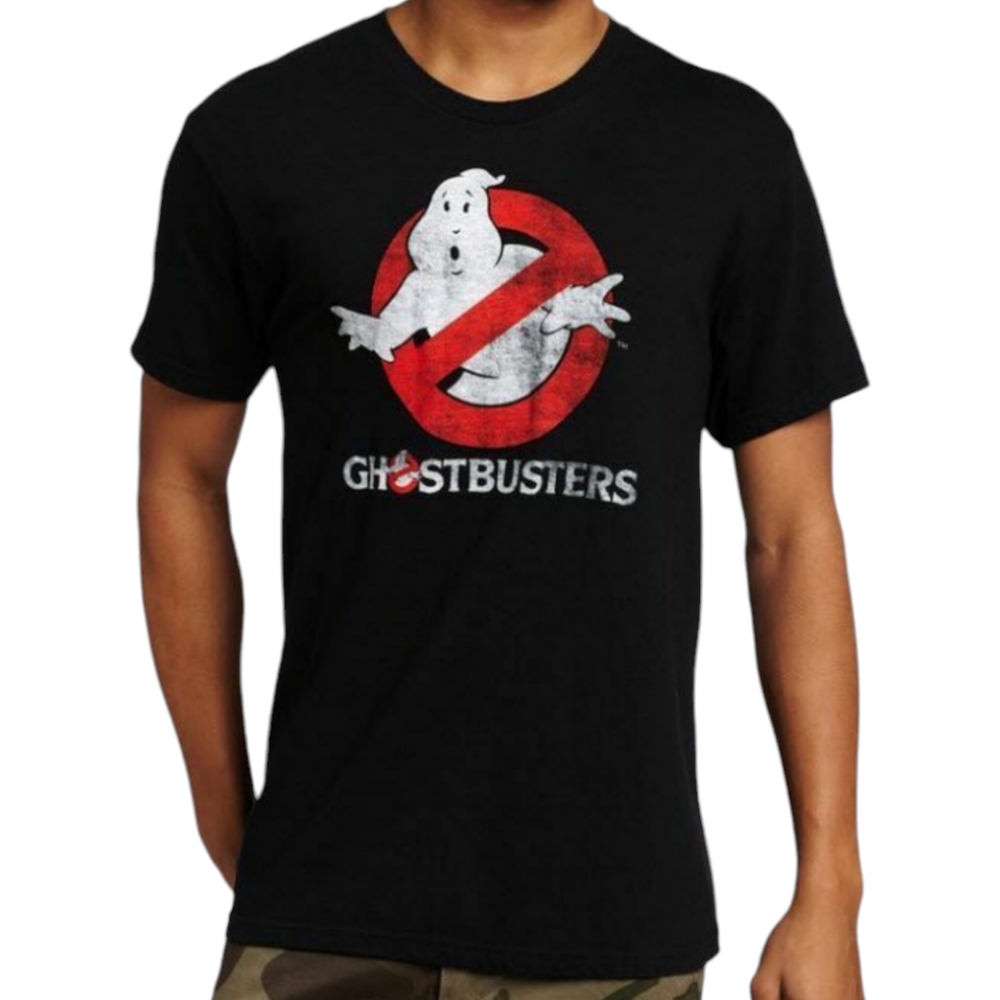 Ghostbusters Glow In The Dark 100% Cotton Logo T-Shirt, EUC, size XXL